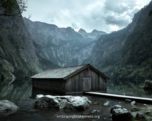 Boathouse in the Mountains - EB