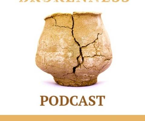 EB Podcast Logo with Listening Symbol