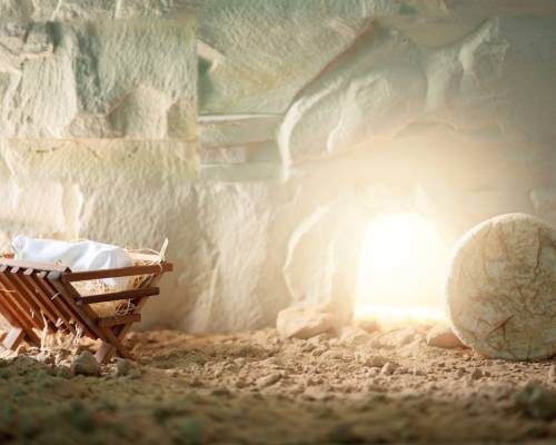 Manger & Tomb