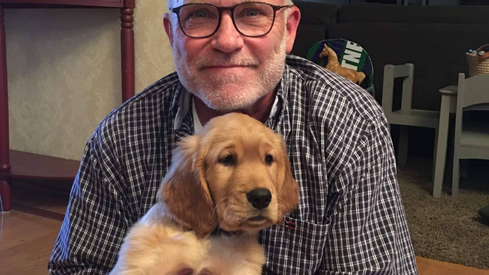 Golden Retriever Pup by Guest Author Jay Payleitner