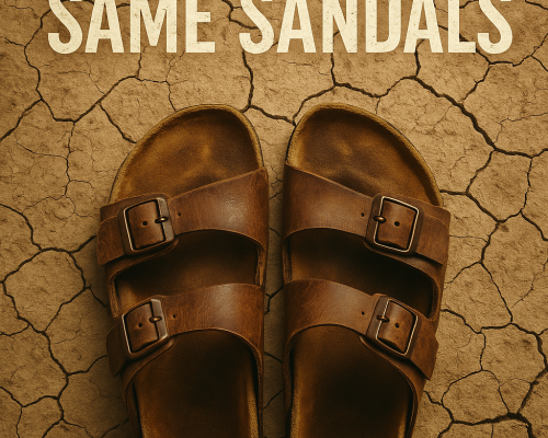 Forty Years Same Sandals