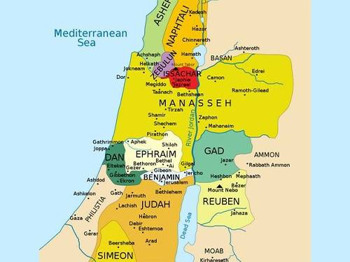 Tweleve-Tribes-of-Israel-Map