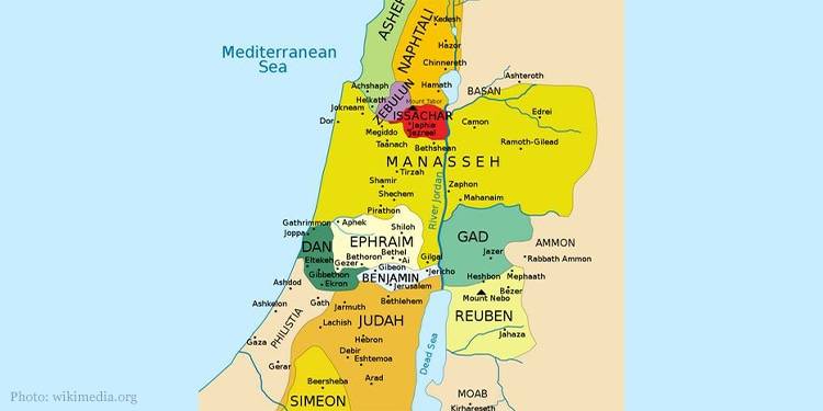 Tweleve-Tribes-of-Israel-Map